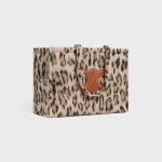 LARGE CABAS THAIS IN LEOPARD TEXTILE AND CALFSKIN LEOPARD - Image 2
